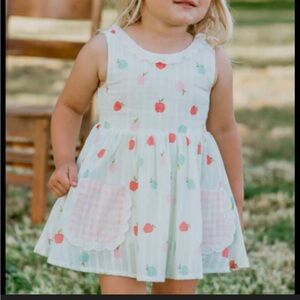 SweetHoney Pastel Dress with Lace Trim